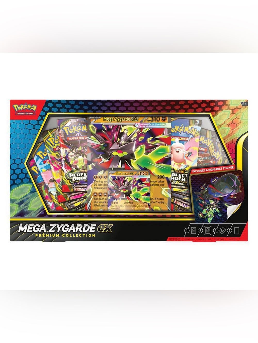 NIB Pokemon Mega Zygarde EX Premium Collection
